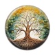 Cabochon Résine - arbre de vie