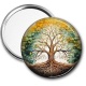 Miroir de poche - arbre de vie