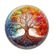 Cabochon Résine - arbre de vie