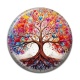 Cabochon Résine - arbre de vie