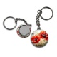 Porte clés - coquelicot rouge