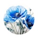 coquelicot bleu