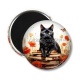 Magnet's - chat coquelicot livre