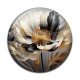 Cabochon Résine - coquelicot