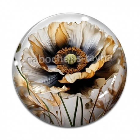 Cabochon Verre - merci maîtresse pour cette super année