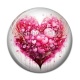 Cabochon Résine - coeur