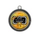Pendentif Cabochon Argent - bouder c'est un truc de princesse