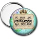 Miroir de poche - je suis une princesse qui déchire