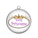Pendentif Cabochon Argent - 100 °/° princesse