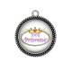 Pendentif Cabochon Argent - 100 °/° princesse
