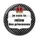 Cabochon Résine - je suis la reine des princesses