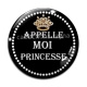Cabochon Verre - appelle moi princesse
