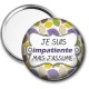 Miroir de poche - je suis impaciente mais j'assume