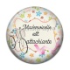Cabochon Résine - mademoiselle est attachiante