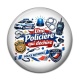 Cabochon Résine - une policière qui déchire