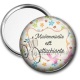 Miroir de poche - mademoiselle est attachiante