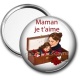 Miroir de poche - maman je t'aime