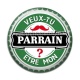 Cabochon Résine - veux tu être mon parrain