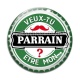 Cabochon Verre - veux tu être mon parrain