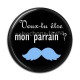 Cabochon Résine - veux tu être mon parrain