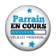 Cabochon Résine - parrain en cours 