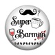 Cabochon Résine - super barman