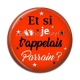 Cabochon Résine - et si je t'appelais parrain
