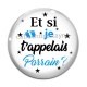 Cabochon Verre - et si je t'appelais parrain