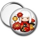 Miroir de poche - kokeshi