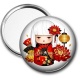 Miroir de poche - kokeshi