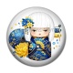 Cabochon Résine - kokeshi