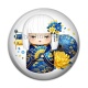 Cabochon Résine - kokeshi