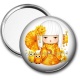 Miroir de poche - kokeshi