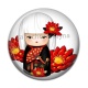 Cabochon Résine - kokeshi
