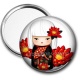 Miroir de poche - kokeshi