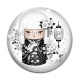 Cabochon Verre - Kokeshi