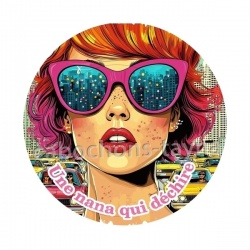 une nana qui déchire