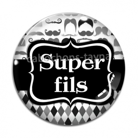 Cabochon Verre - super fils