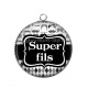 Pendentif Cabochon Argent - super fils