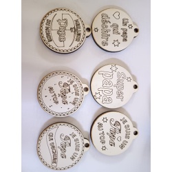 commande Mauricette lot 6 pendentif