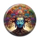 Cabochon Résine - arbre de vie bouddha