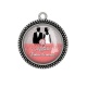 Pendentif Cabochon Argent - meilleure témoin