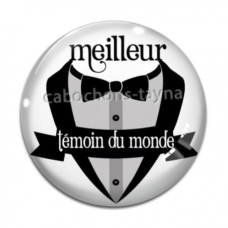 Cabochon Verre - meilleur témoin
