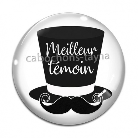 Cabochon Verre - meilleur témoin