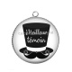 Pendentif Cabochon Argent - meilleur témoin