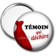 Miroir de poche - témoin qui déchire