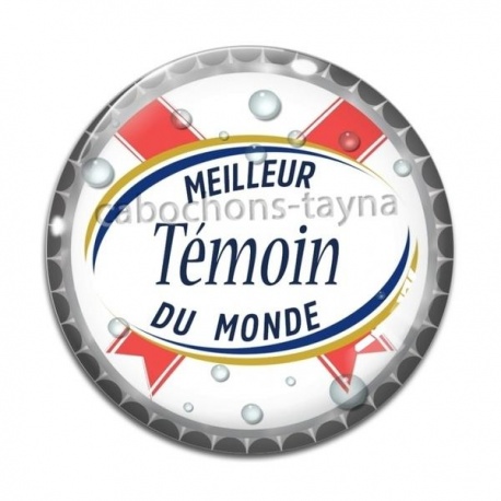 Cabochon Verre - meilleur témoin