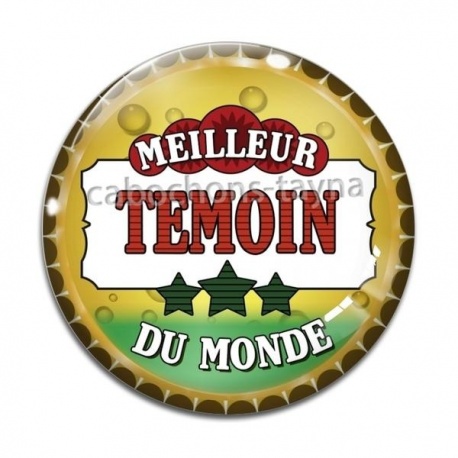 Cabochon Verre - meilleur témoin