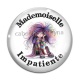 Cabochon Verre - mademoiselle impatiente