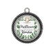 Pendentif Cabochon Argent - meilleure témoin